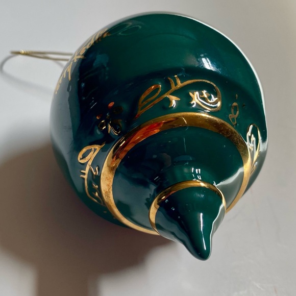 Terry Redlin Racing Home Hadley Bradford Christmas Porcelain Ornament 1999 - Picture 3 of 6